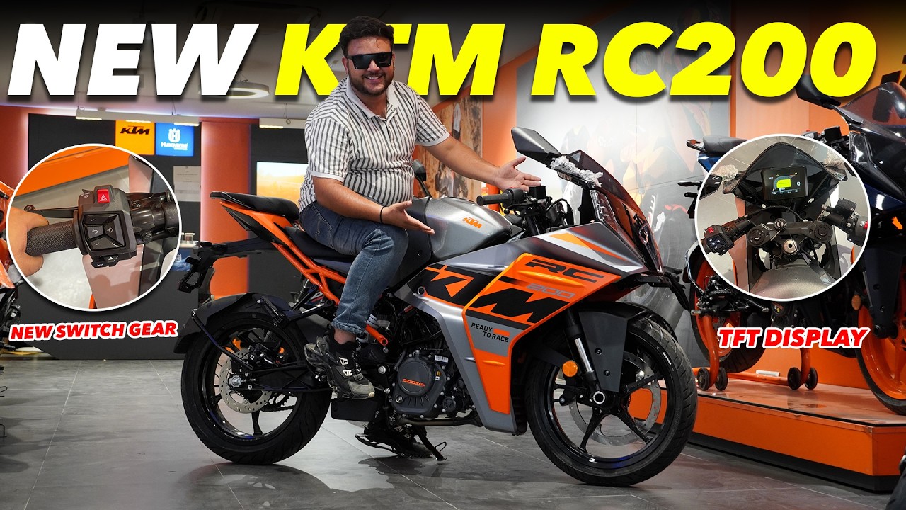 KTM RC 200 Still Worth It in 2025 ? New TFT Display | New Colour ⚡️⚡️Better Than RS200 R15 & XMR 210