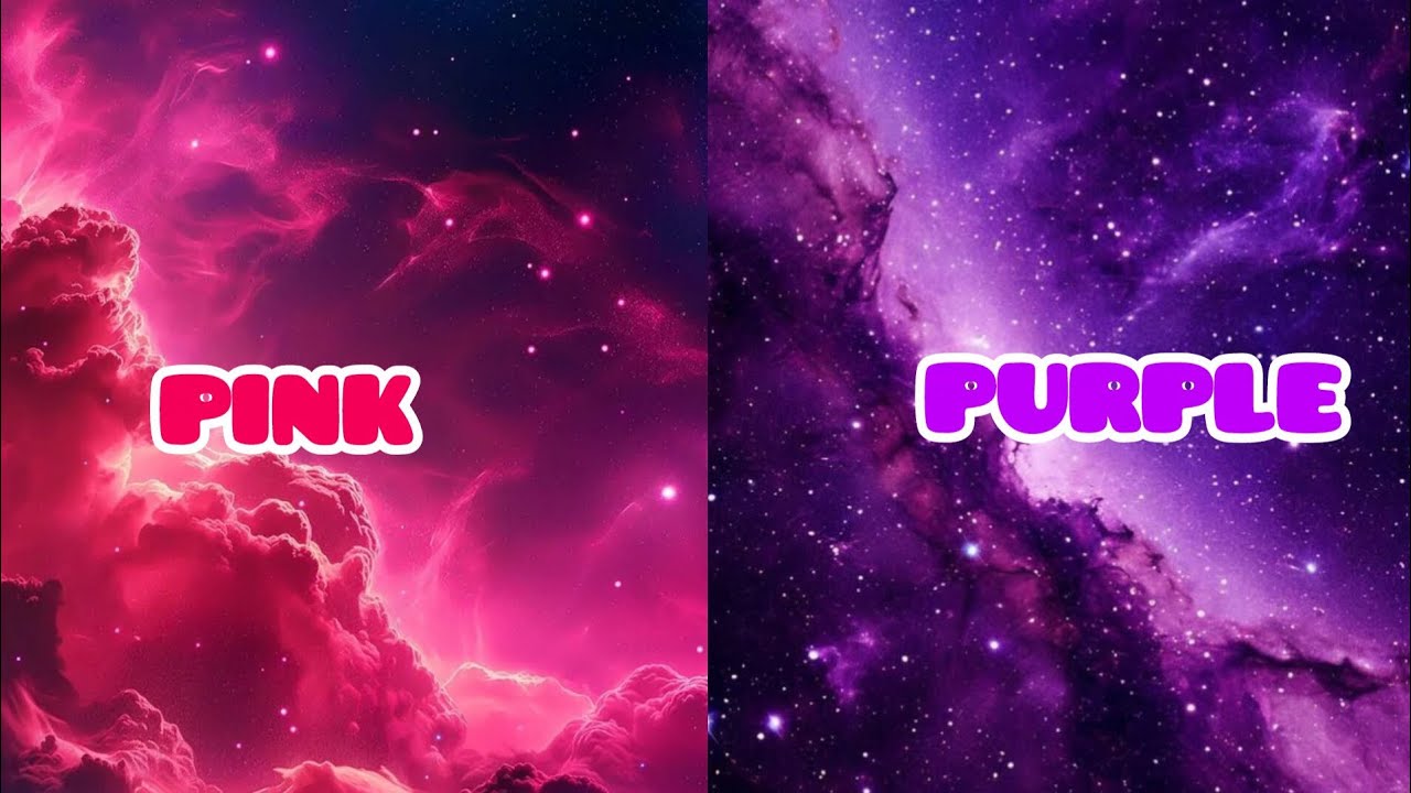 Pink Vs Purple ✨✨| Pink And Purple Challenge |