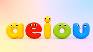 Aprende las vocales 🎵 A E I O U | Canción infantil ✨️🎈