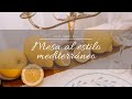 Decoración de mesa estilo mediterráneo | Episodio No. 11