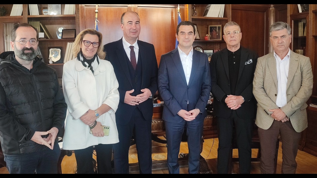 Επίσκεψη Κώστα Σκρέκα στην Π.Ε. Κορινθίας