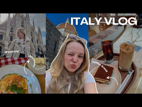 4 дни в ИТАЛИЯ 🇮🇹 Милано, Флоренция и Болоня 🍋🍕🛵