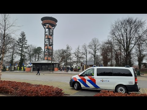 Politie zet massaal in bij demonstratie in Nunspeet