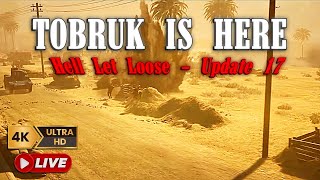 🚨 TOBRUK IS HERE FOR HELL LET LOOSE (NEW UPDATE) – 🔴 LIVE GAMEPLAY & FIRST LOOK 👀