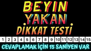 Eğlenceli 20 Soruluk Bulmaca | Beyin Yakan Dikkat Testi 2021 | Farklı Olanı 15 Saniyede Bul screenshot 3
