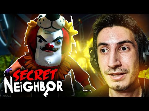 YENİ EĞLENCE PARKINDAN KAÇIŞ! 😅| Secret Neighbor (YAZ GÜNCELLEMESİ)