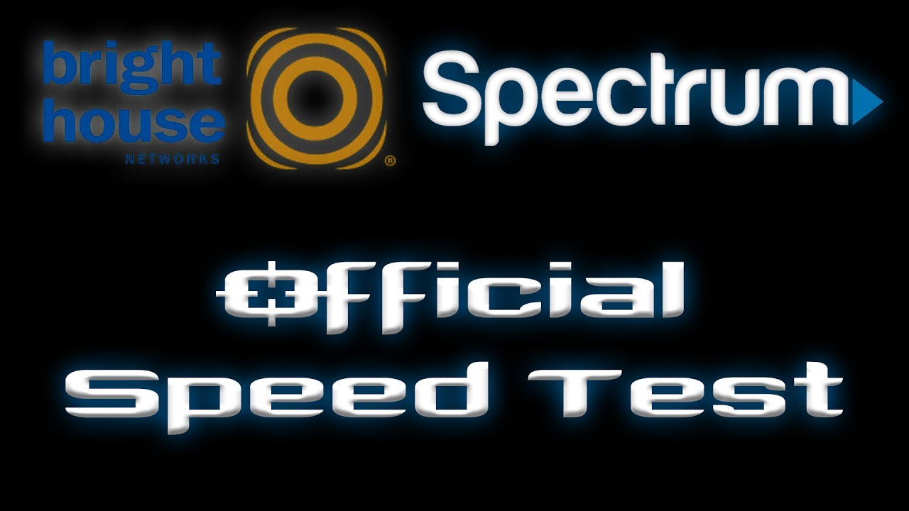 spectrum download speed test