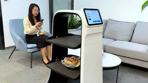 Padbot Robot W3 Delivery Robot Hotel/Restaurant/Reception Big Tray 36*42cm