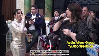 Gözəl bir ifa duet Nigar Ağcabedili ve Zenfira İbrahimova / sintez Aydin Aliyev / şen toy mahnilari