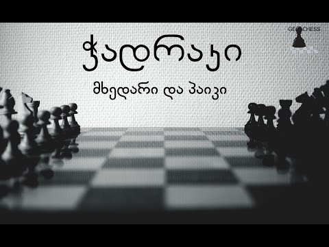 3. ჭადრაკი: მხედარი და პაიკი