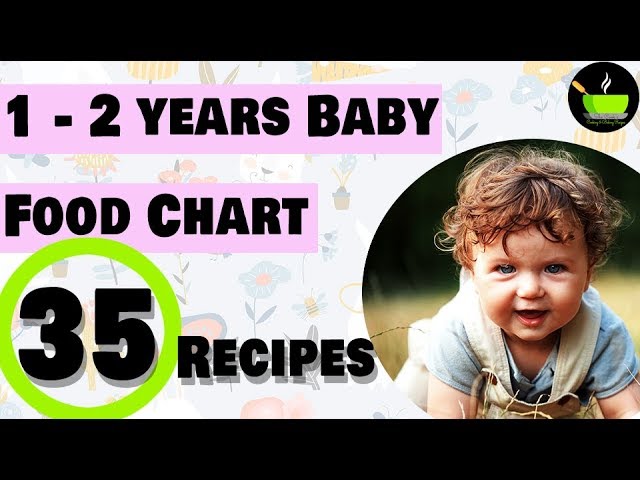 Food Chart 1-2 Years Baby Along With 35 Recipes | Complete Diet Plan & Baby Food Recipes For 1-2 Yr | She Cooks