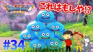 【ドラクエ11】#34　こ、このスライムはまさか！？ぽこなか３人でわいわいドラクエ実況【生声実況】