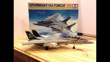 The new Tamiya 1/48  F14A Tomcat quick build and visual review