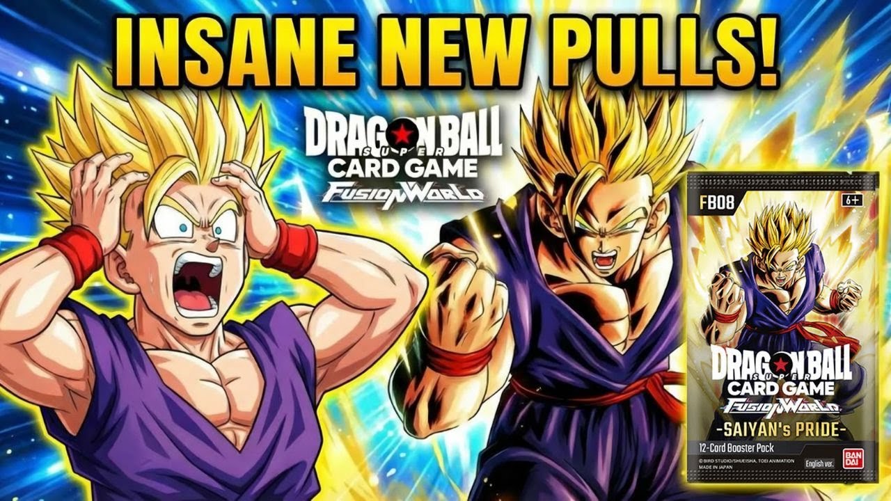 FB08 Saiyans Pride PACK OPENING These Cards Are INSANE!