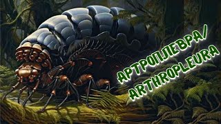 Артроплевра - Гигантская многоножка | Вымершие животные