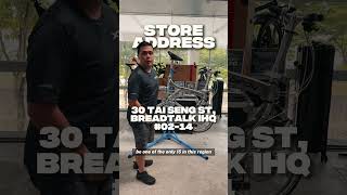 POV: You just found the rarest folding bike in Singapore. 🚲💎