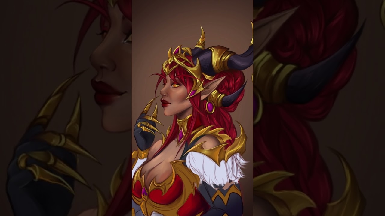 Queen Alexstrasza timelapse 