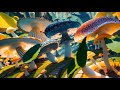 Nexxus 604  mushroomland  psychedelic trance mix  4k ai animated music