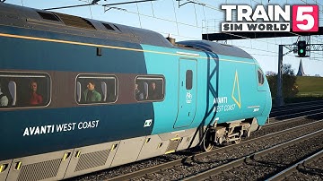 Train Sim World 5 - Passenger Mode | BR Class 390 Pendolino AWC