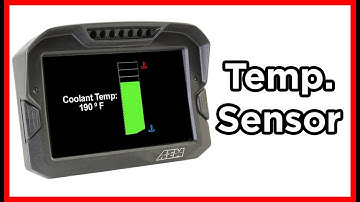 TEMPERATURE SENSOR Installation and Calibration in DashDesign