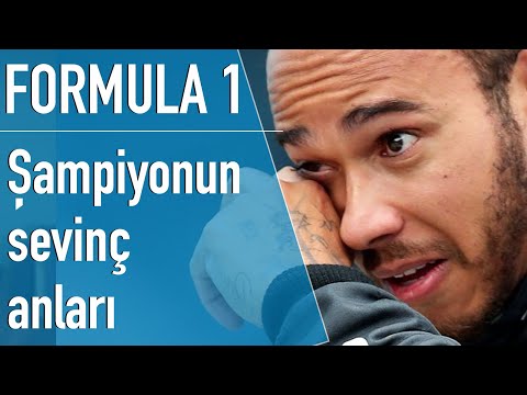 Formula 1 | 7. dünya şampiyonluğunu İstanbul'da kazanan Lewis Hamilton'un sevinç anları...