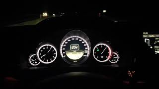 Araba Snap gece Mercedes E250 hız Snap