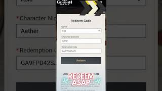 New Primogem code after Genshin 3.6 released