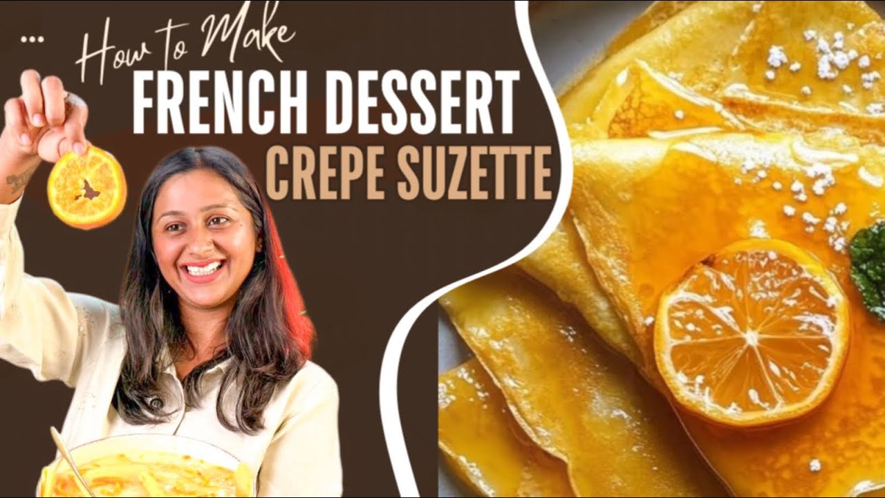 New Recipe who tried this ? French Dessert - Crepe Suzette #dessert#orange#frenchdish#