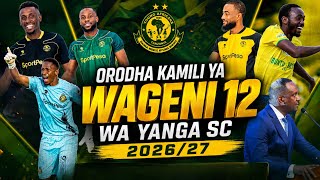 RASMI: Orodha Kamili ya Wachezaji 12 wa Kigeni wa Yanga SC 2026/27 | Usajili Mpya
