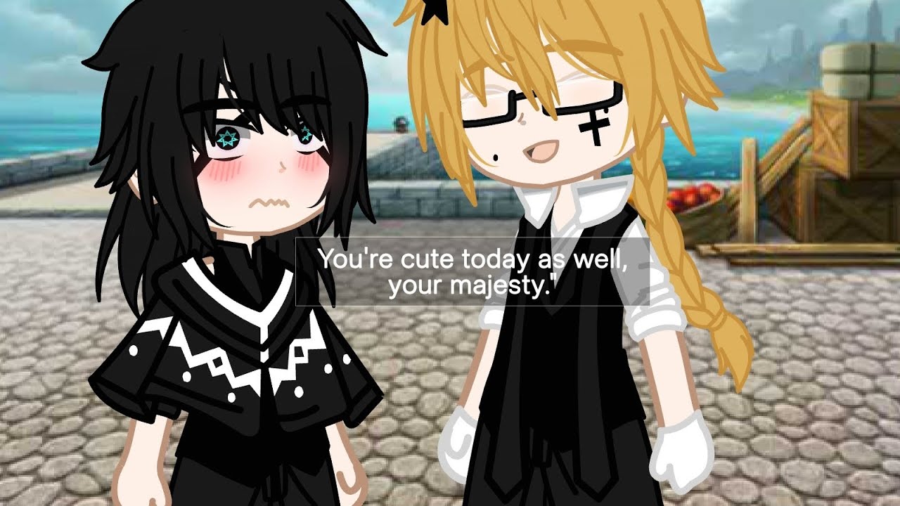 "You're cute today as well, your majesty."//MEME//Gacha Club BL(Omegaverse)//Series