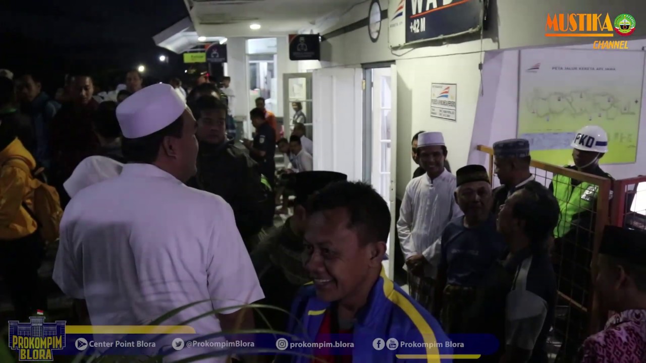 Kembali Aktif, Wakil Bupati Berangkatkan KA Blora Jaya Dari Stasiun Wadu