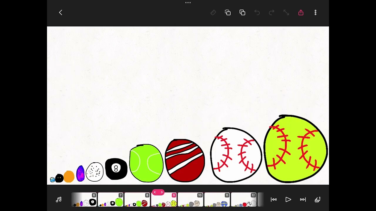 Balls size comparison remake