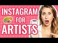 Instagram For ARTISTS – Instagram Art Account Tips