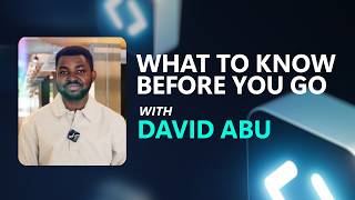 What you need to know before you go to PPCC26 with David Abu!