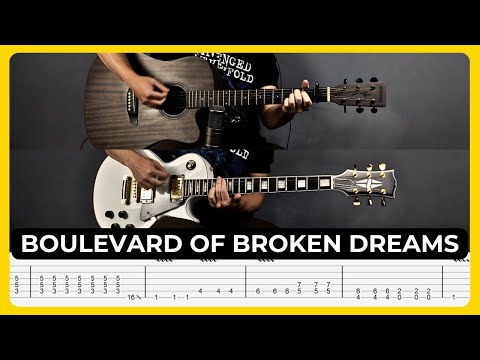 Boulevard Of Broken Dreams - Guitar Tab Guitar Tab