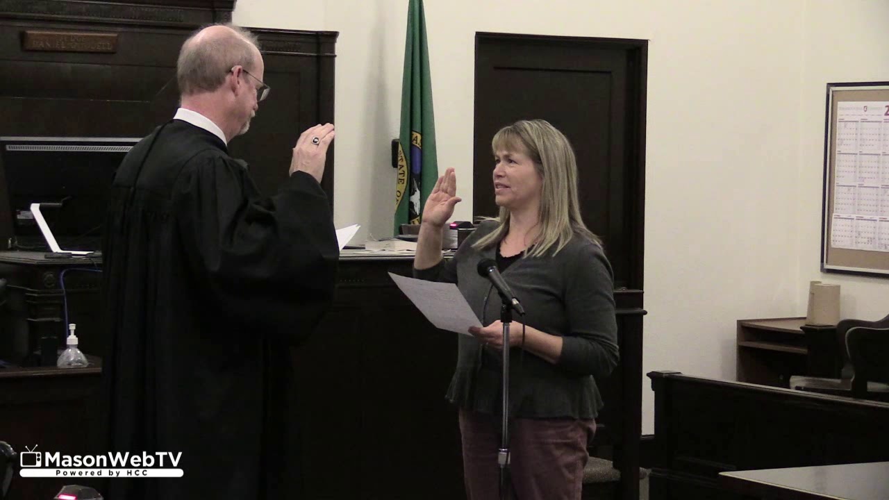 McLean, McGuire, Trask Swearing In