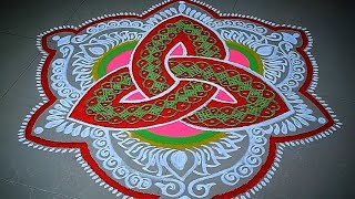 3X2 Dots Kolam 17 January 2026