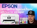 Epson EcoTank ET 2760 Wireless Color All in One Cartridge Free Supertank Printer Review