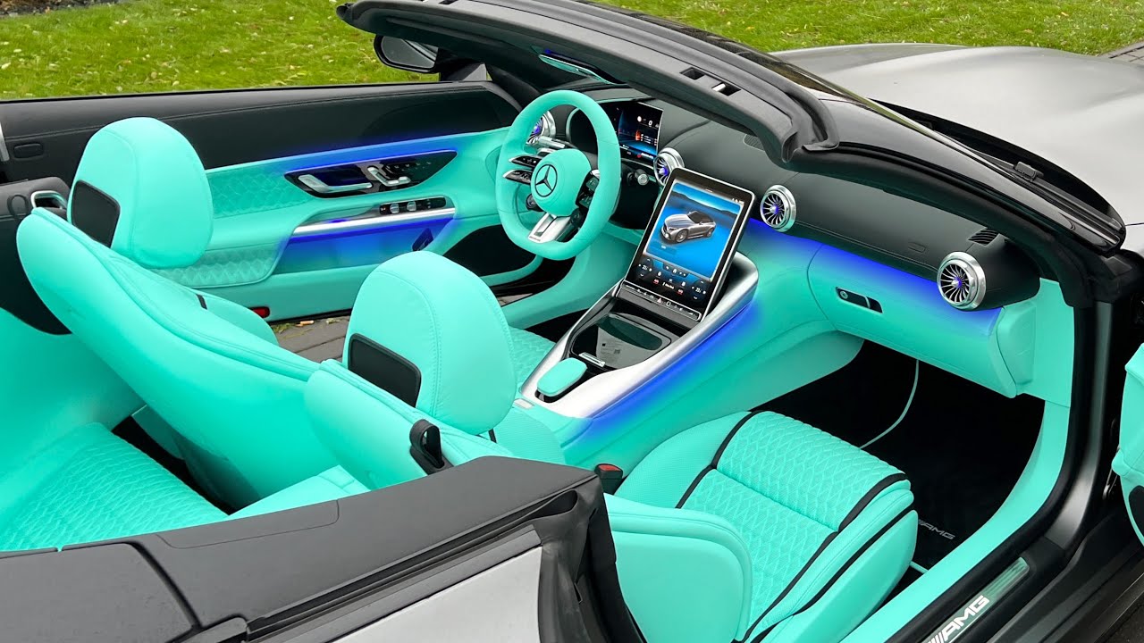 First sl63 amg brabus with tiffany interior sound youtube