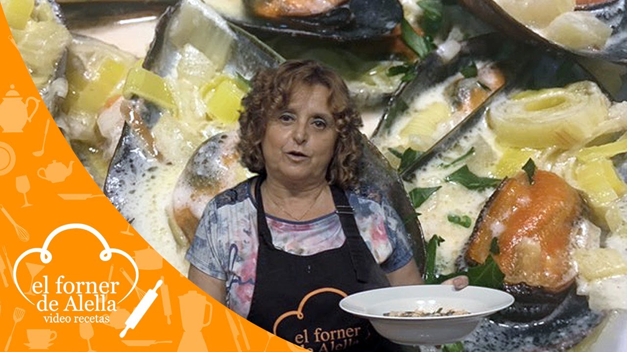 Mejillones a la crema