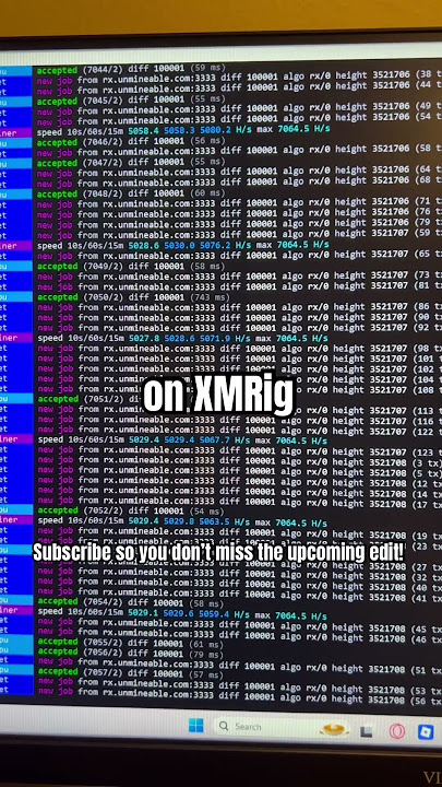 #Day93 of #CPUmining #Monero on #XMRig until I get #monetized