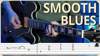 The SMOOTHEST Jazz Blues Solo with COMPLETE TABS