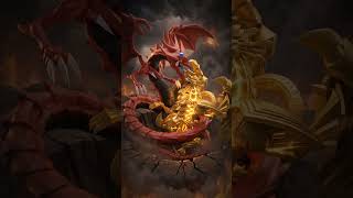 Yu-Gi-Oh slifer vs winged dragon of ra
