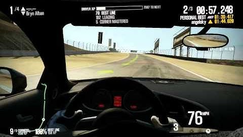 NFS Shift 2 Helmet Cam