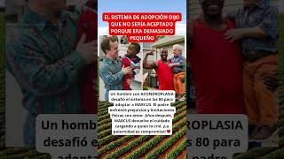 La historia real del padre con ACONDROPLASIA que dio una lección al mundo.