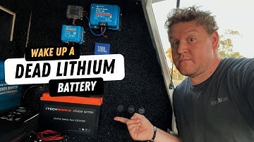 Waking Up a Flat Lithium Battery in Safe Mode | iTech 120X | LifePO4