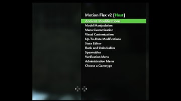 COD WAW Physics n Flex v1 Beta ISO Mod Menu (PS3)