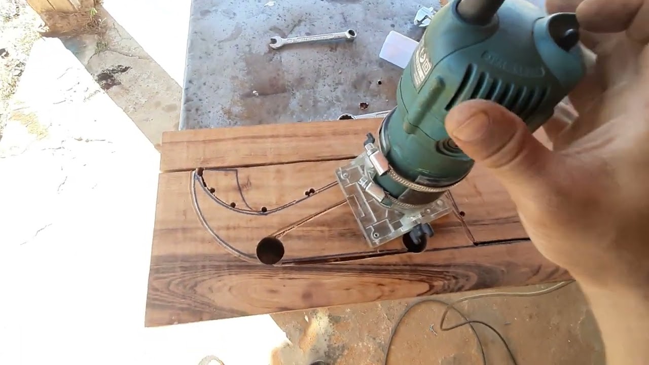 como fazer uma coronha bullpup parte 1.           (88 98234695 )