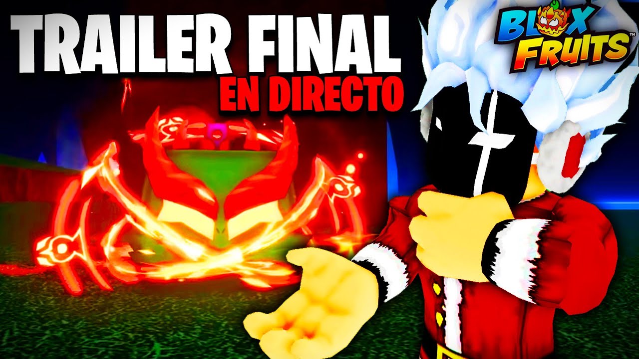 FRUTA DRAGÓN🐲 REACCIÓN del TRAILER FINAL y FECHA de la UPDATE de BLOX FRUITS🔥