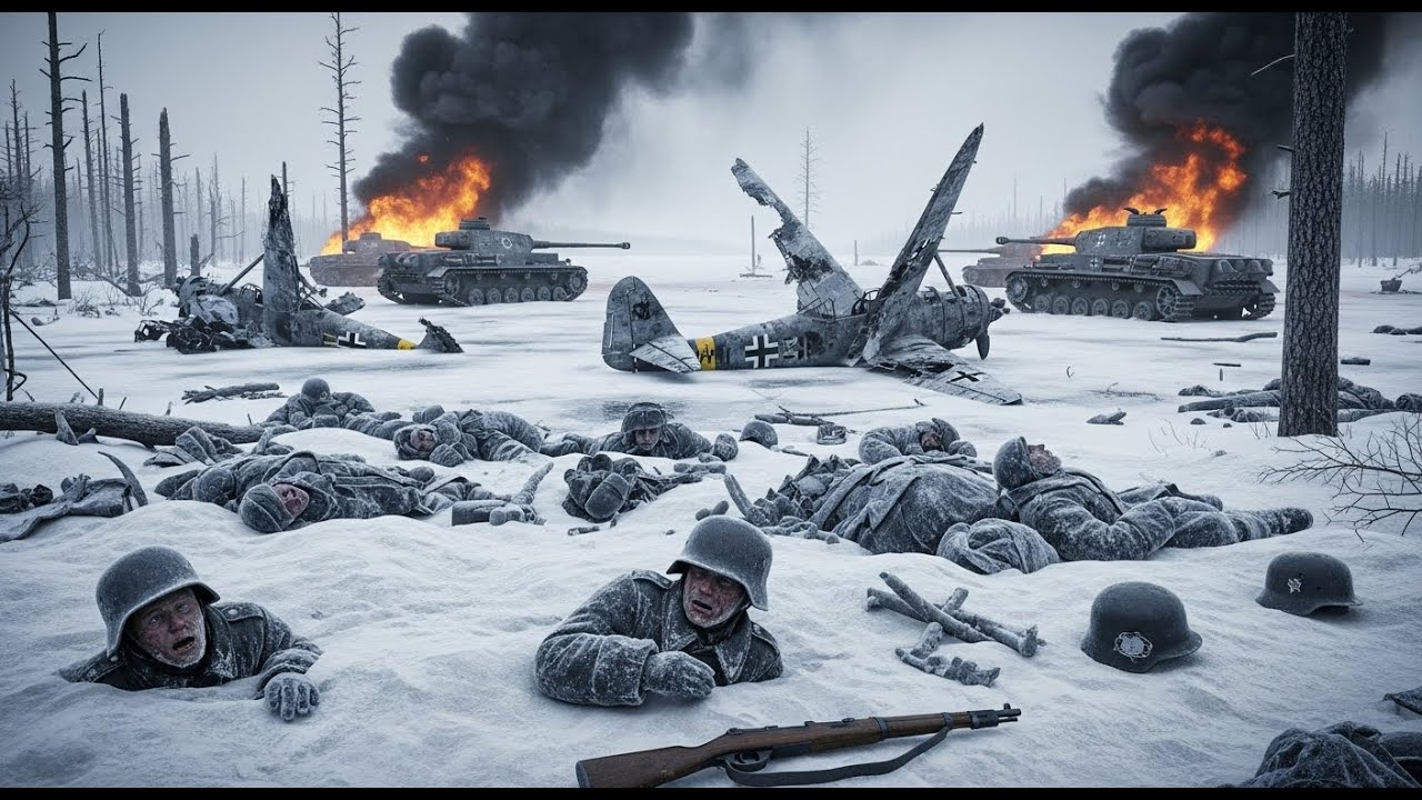 Il ghiaccio e la carestia a -35 °C decimarono la Wehrmacht e salvarono la città di Lenin.